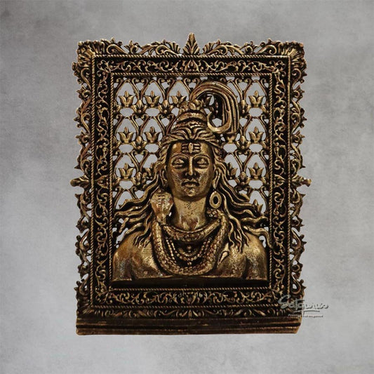 Car Shiva Face Table Top By Satguru's