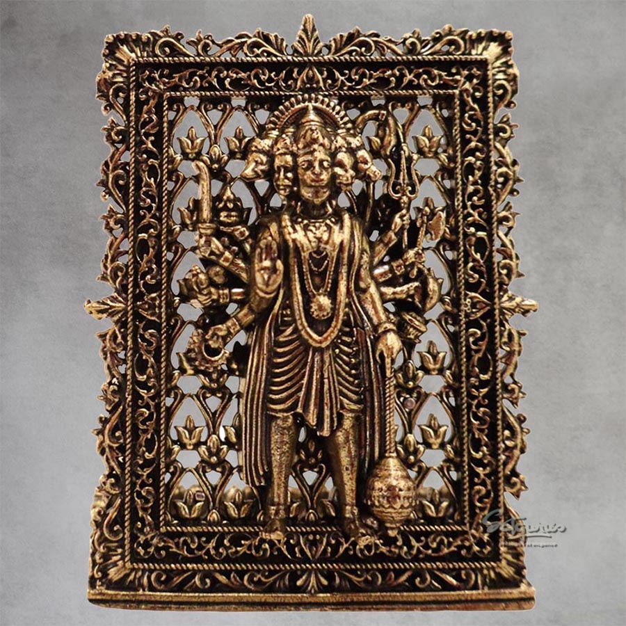 Car Panchmukhi Standing Hanuman Table Top By Satguru's