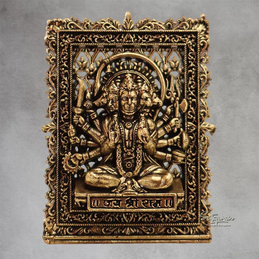 Car Panchmukhi Sitting Hanuman Table Top By Satguru's