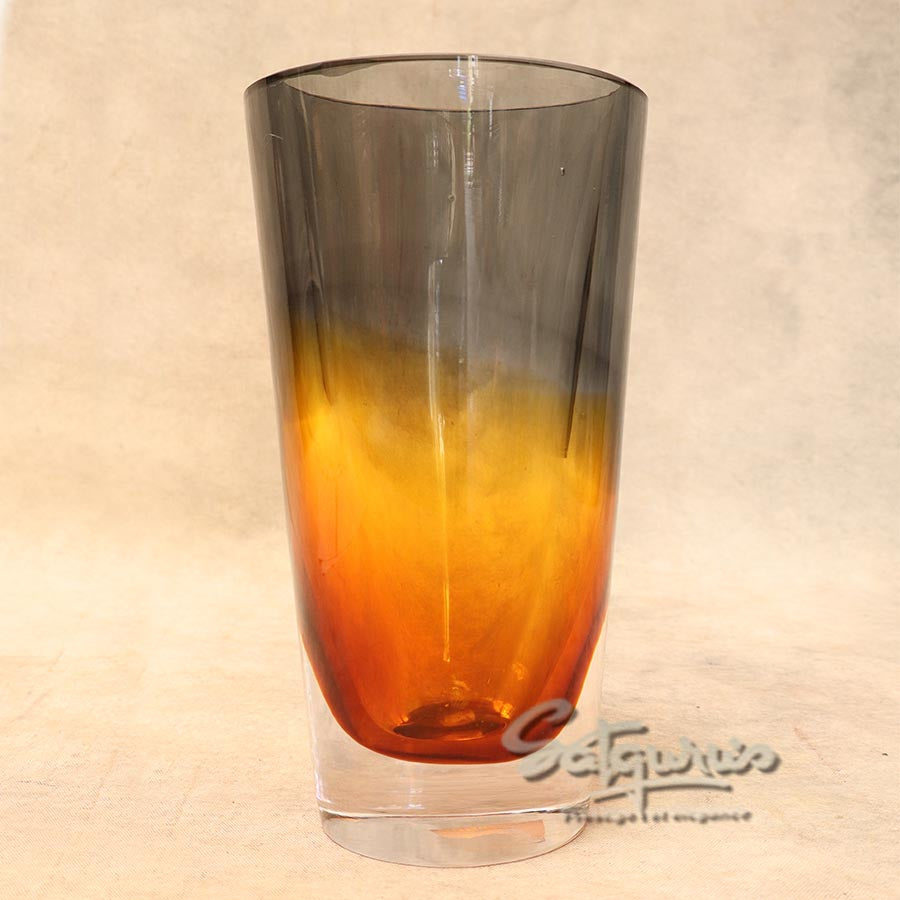 Murano Glass Vase ( Grey ) By Satguru's