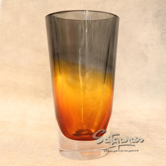 Murano Glass Vase ( Grey ) By Satguru's