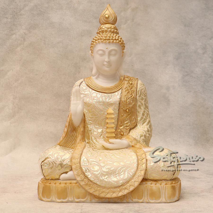Big Abhaya Mudra Buddha By Satguru's
