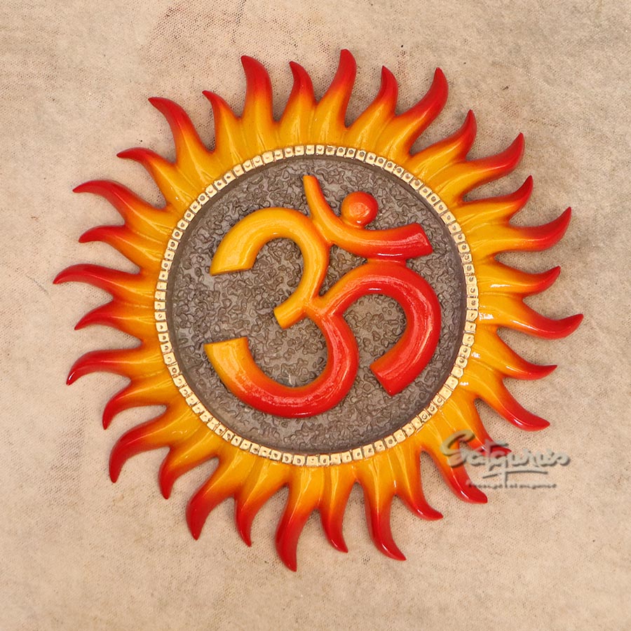Sun Om Wall Hanging By Satguru's