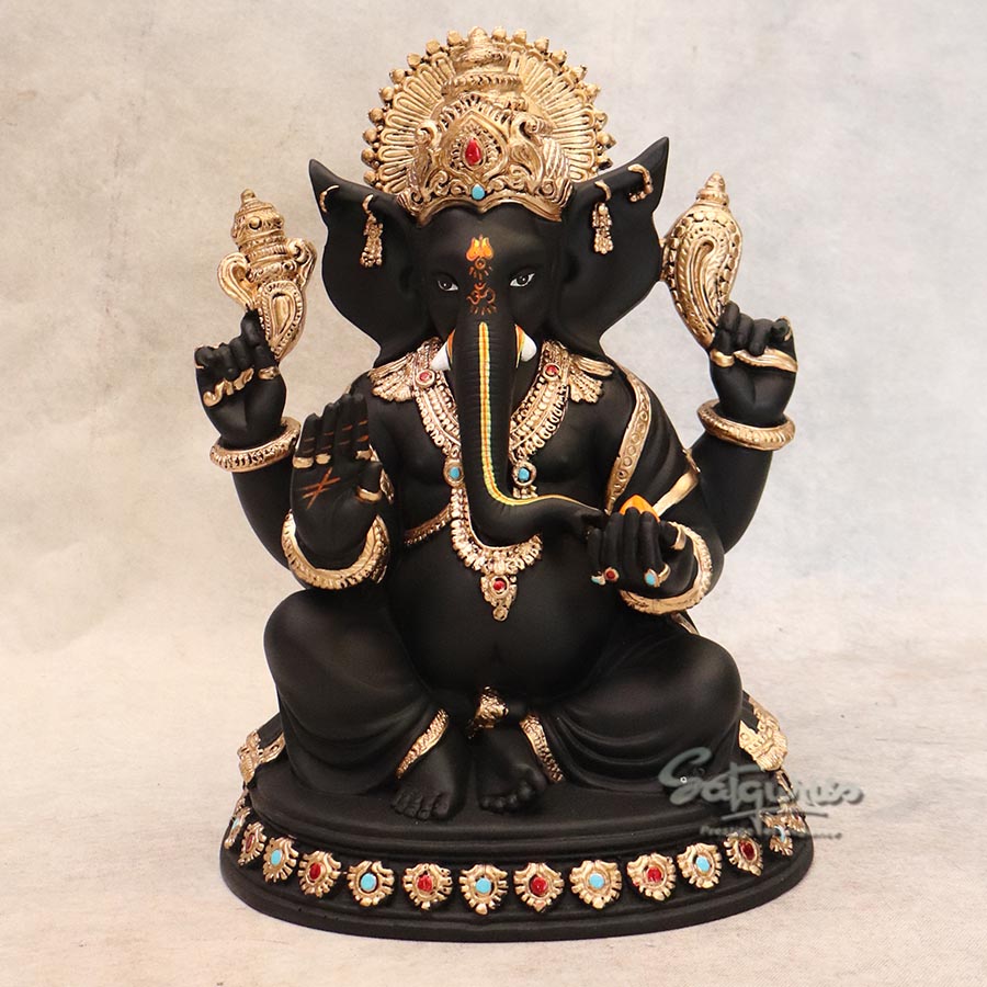 Bali Ganesha ( Black ) By Satguru's