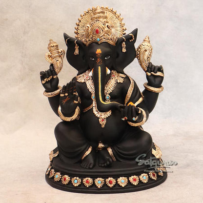 Bali Ganesha ( Black ) By Satguru's