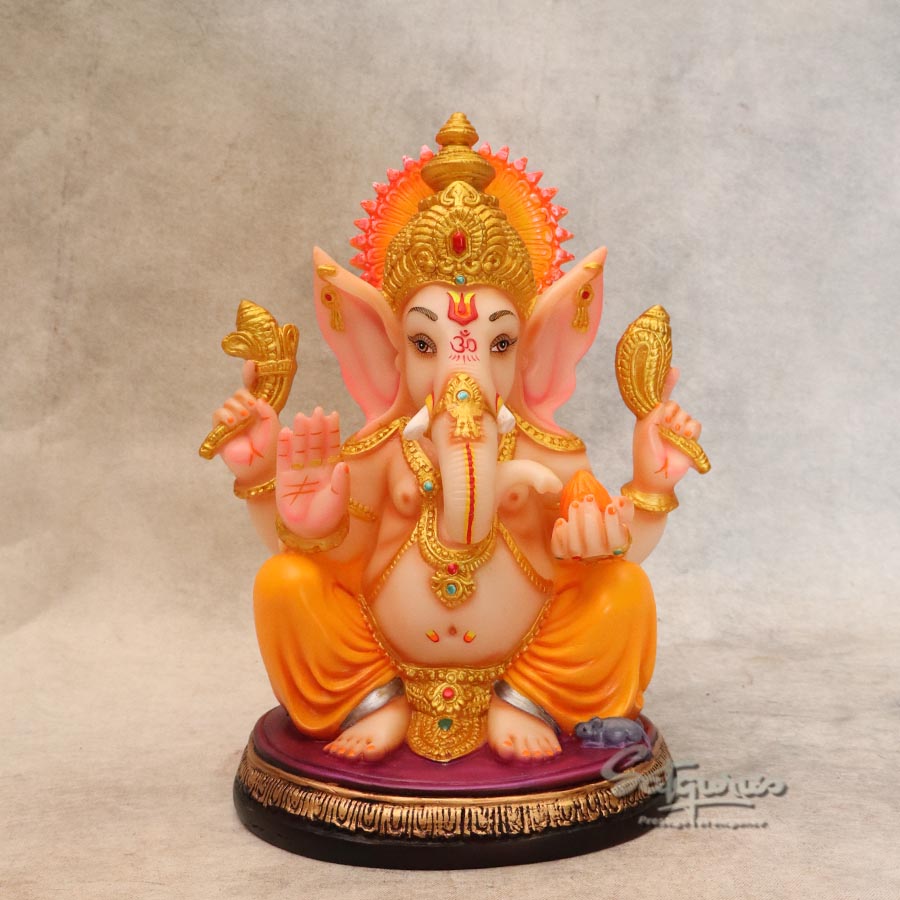 Mukut Ganesha ( Colourfull ) By Satguru's