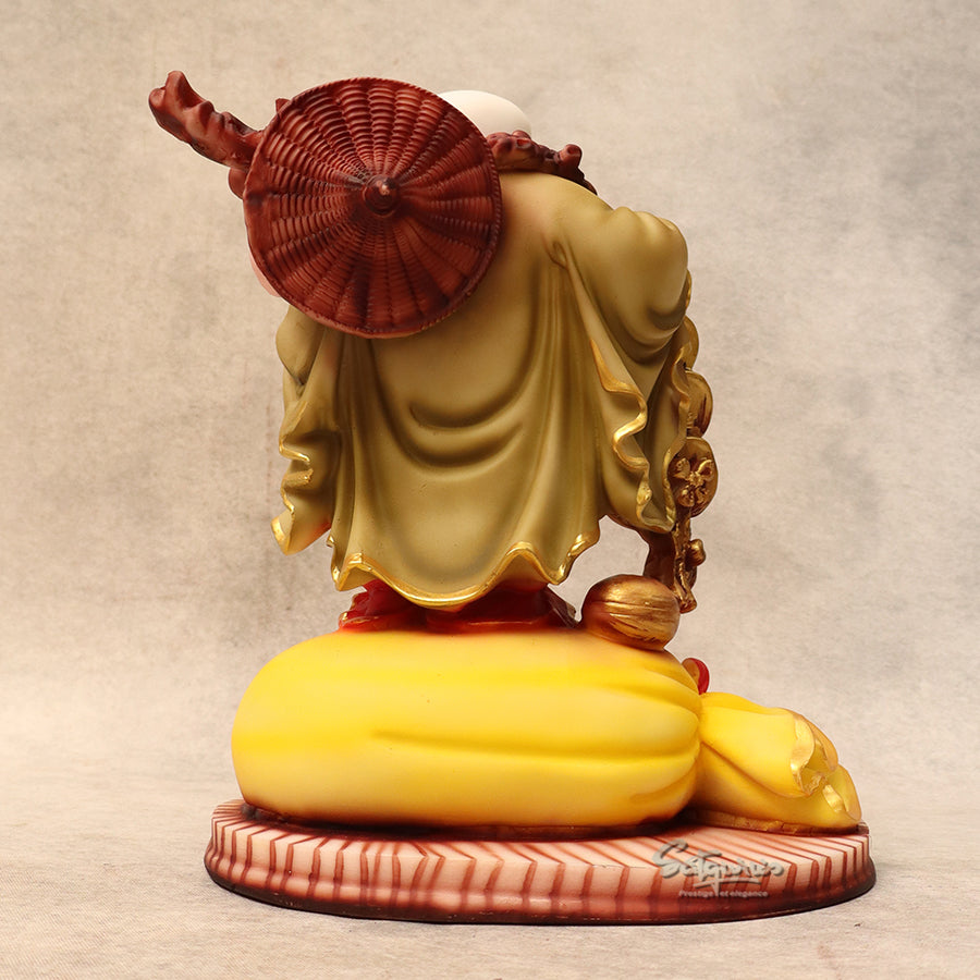Laughing Buddha Standing On Potli By Satguru's