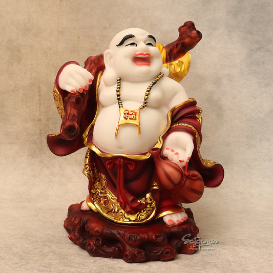 Laughing Buddha Carrying Potli By Satguru's