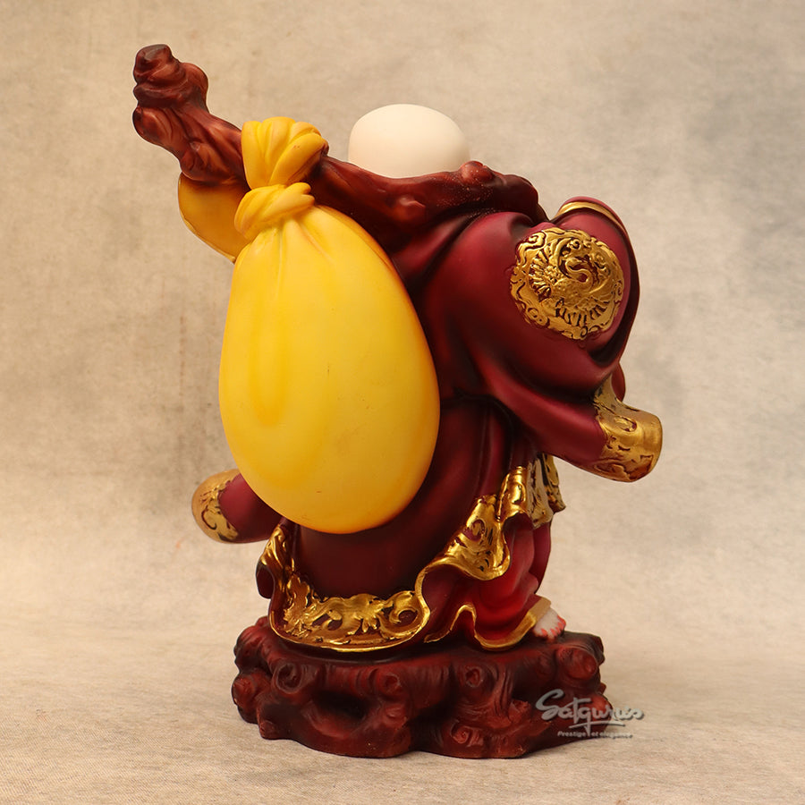 Laughing Buddha Carrying Potli By Satguru's