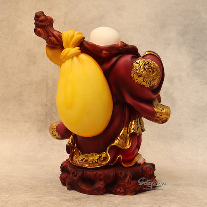 Laughing Buddha Carrying Potli By Satguru's