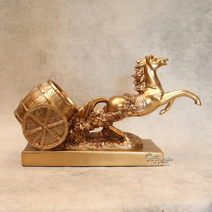 Horse Wine Bottle Holder By Satguru's