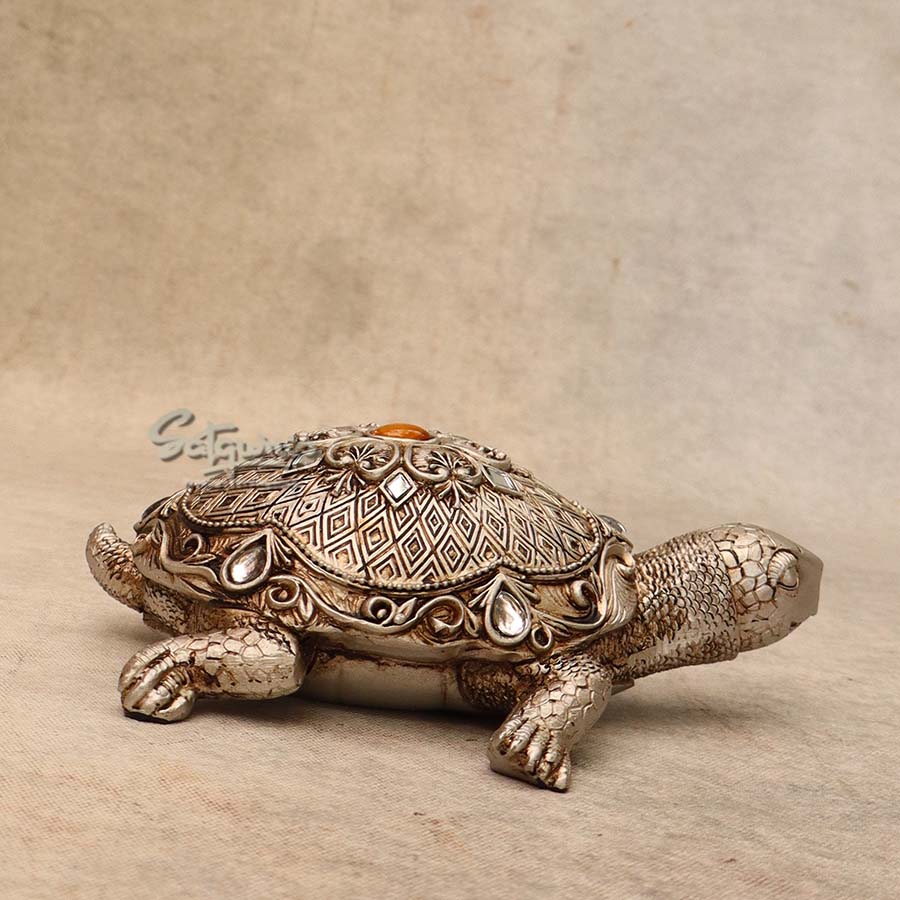 Turtle ( Silver ) By Satguru's