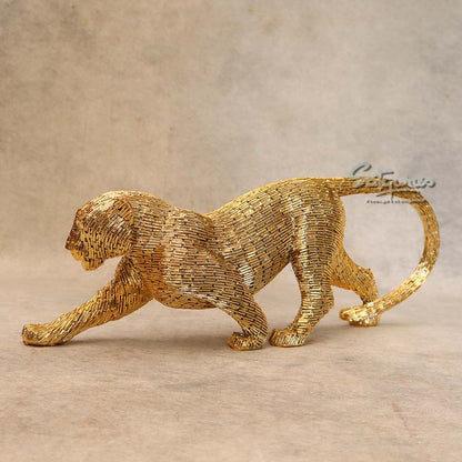 Electic Plating Leopard ( Gold ) By Satguru's