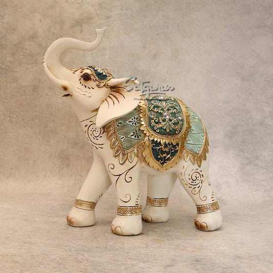 Elephant Trunk Up ( Green ) By Satguru's