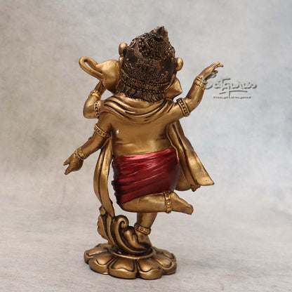 Dancing Ganesha With Veena By Satguru's