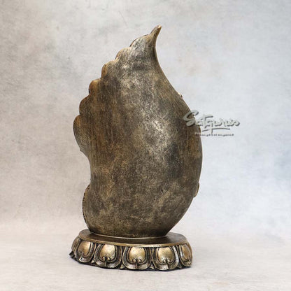 Ganesha Sitting In The Shell By Satguru's