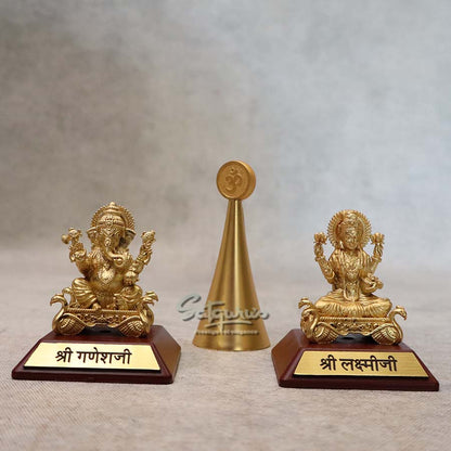 Ganesh Laxmi With Bell By Satguru's