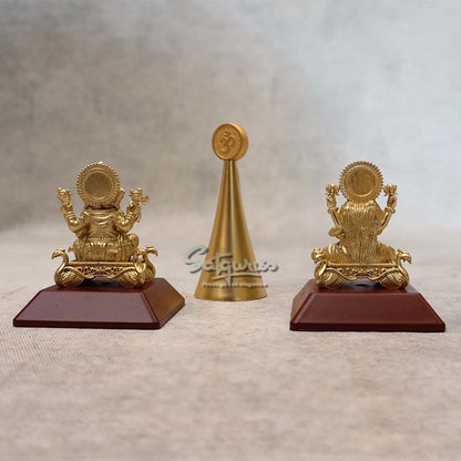 Ganesh Laxmi With Bell By Satguru's