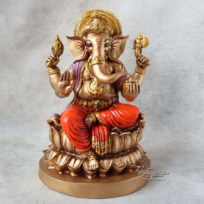 Divine Multi-Colour Ganesha By Satguru's