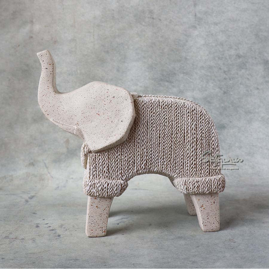 Textured Sand Finish Elephant By Satguru's