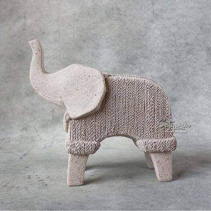Textured Sand Finish Elephant By Satguru's