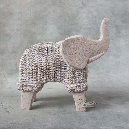 Textured Sand Finish Elephant By Satguru's