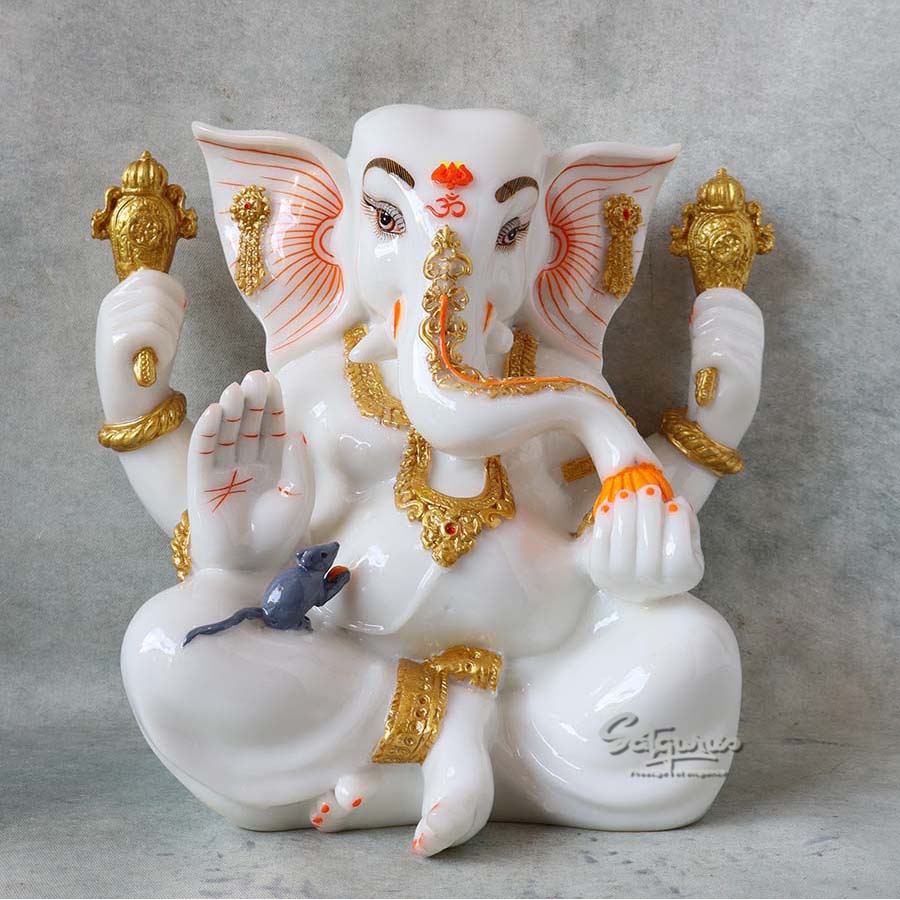 Appu Ganesha ( White ) By Satguru's