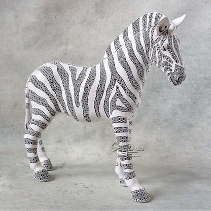 Wildlife Zebra Table Décor By Satguru's