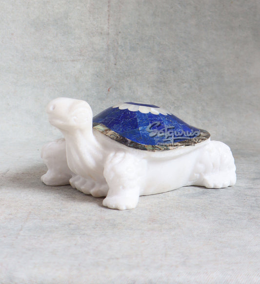 Marble Tortoise Inlay By Satguru's