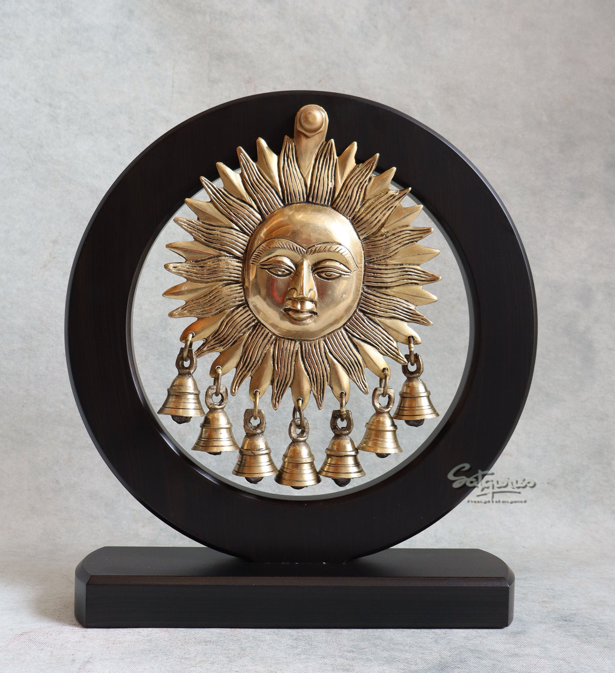 Brass Sun Mask By Satguru's