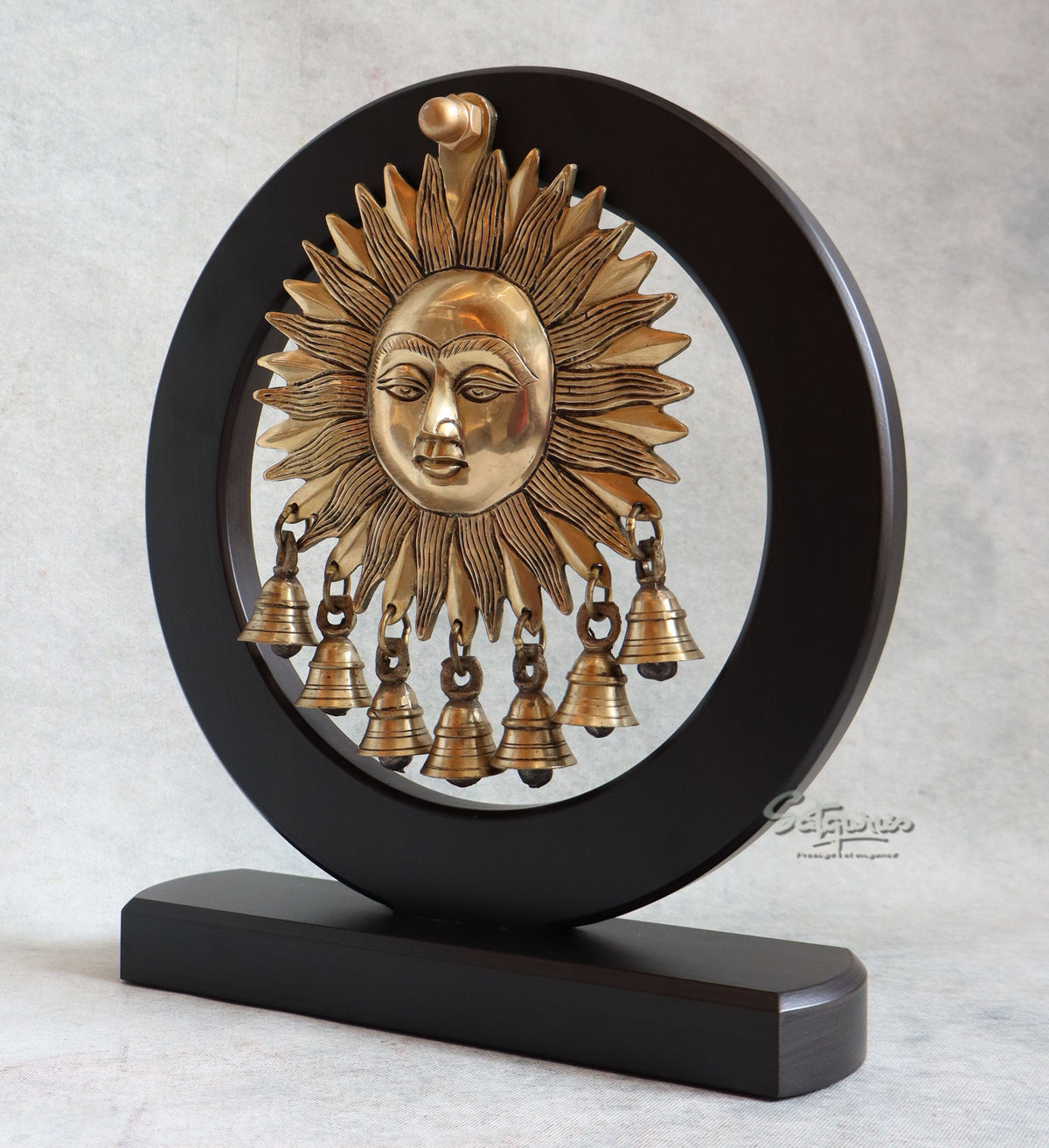 Brass Sun Mask By Satguru's
