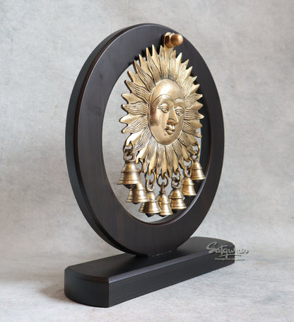 Brass Sun Mask By Satguru's
