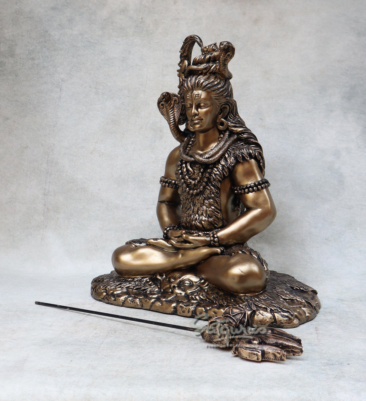 Metallic Gold Shiva By Satguru's