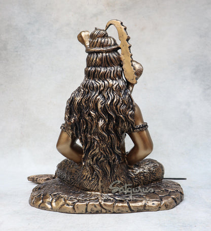 Metallic Gold Shiva By Satguru's