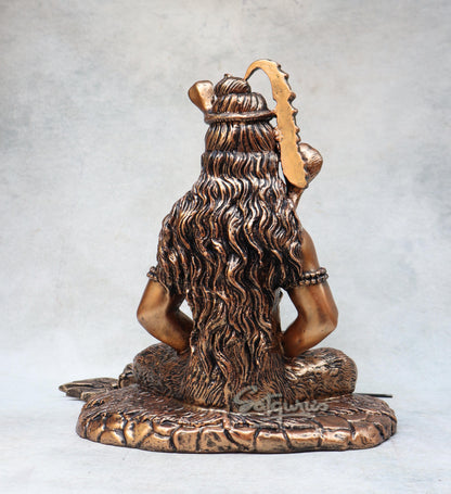 Metallic Copper Shiva By Satguru's
