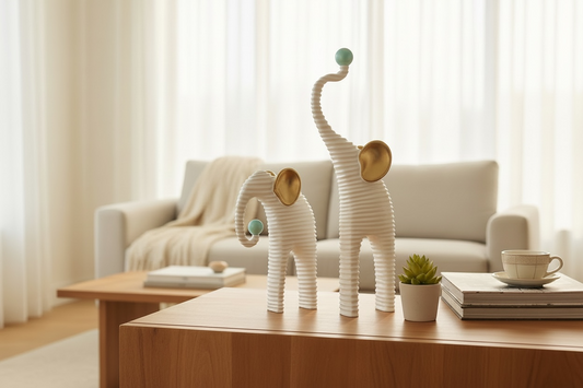 Set Of 2 Elephant By Satgurus