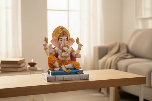 Big Mukut Ganesha By Satgurus