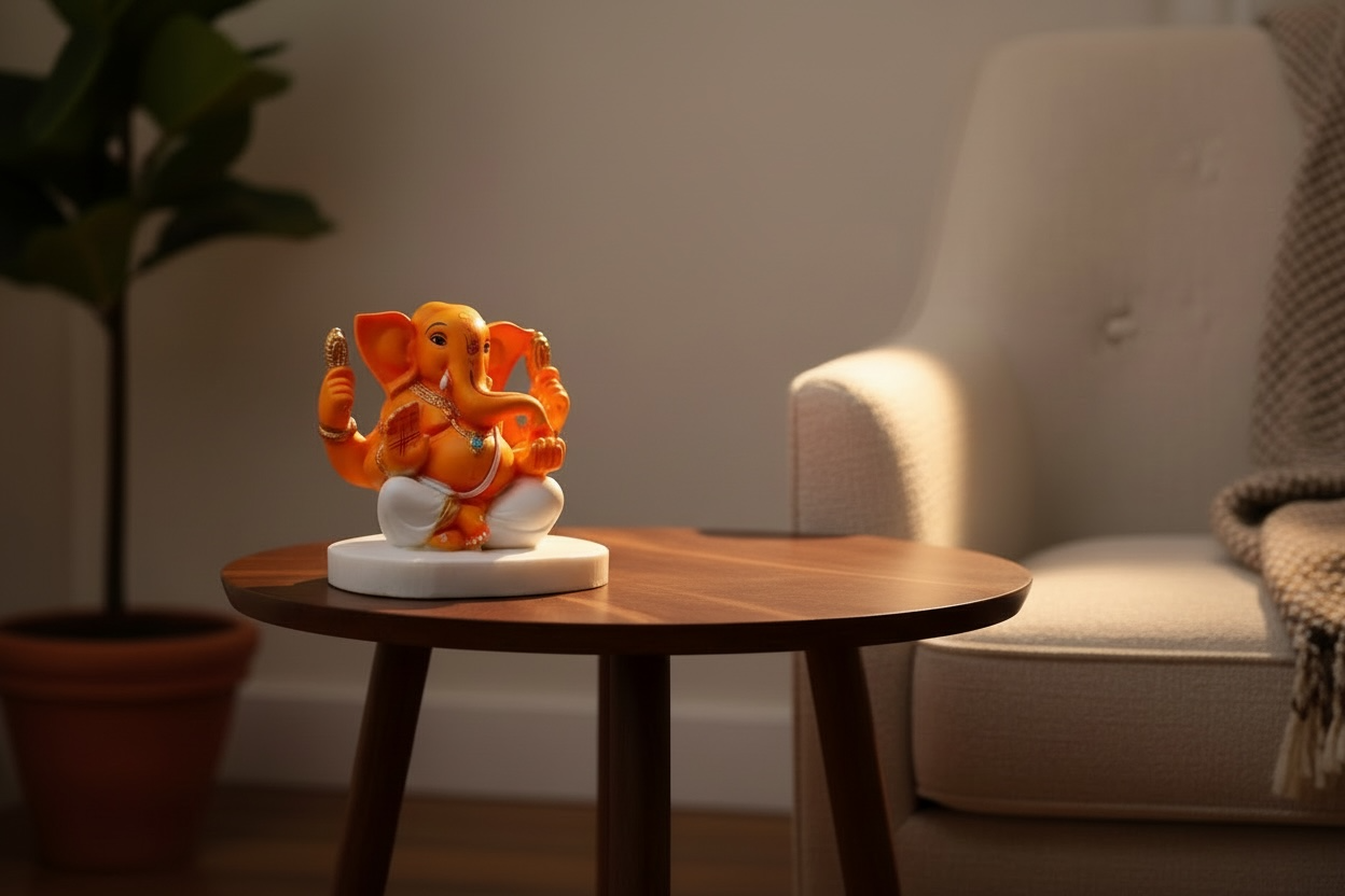 Appu Ganesha ( Orange ) By Satgurus