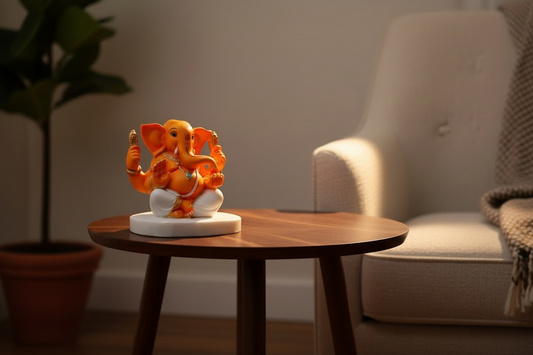 Appu Ganesha ( Orange ) By Satgurus