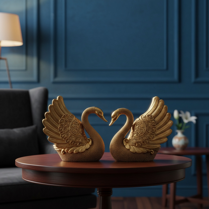 Gold Swan Pair By Satgurus