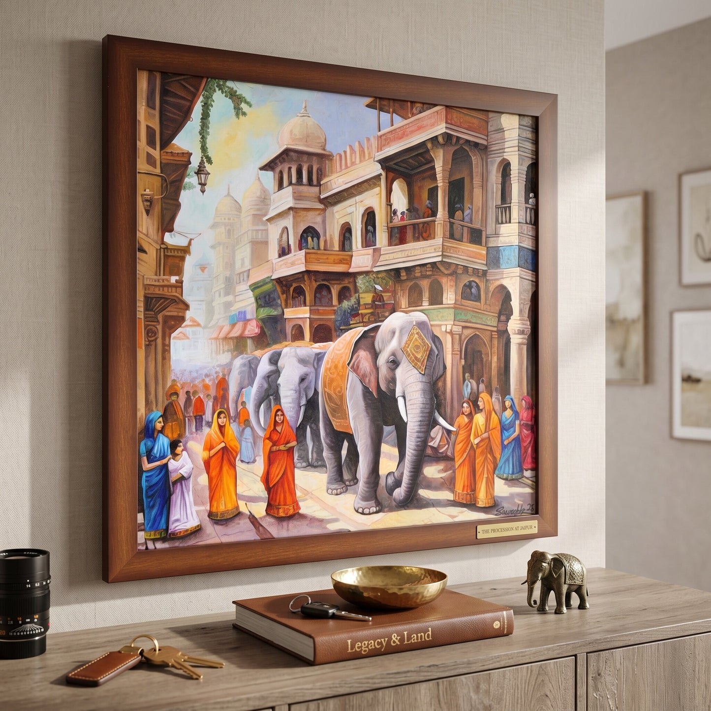 The Royal Elephant Procession By Satguru's