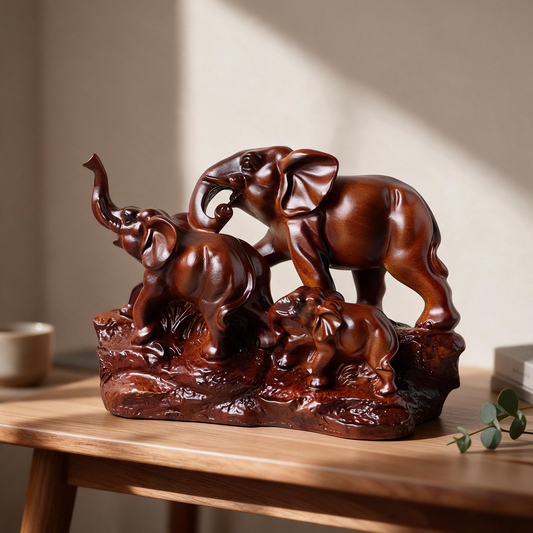 Family Of Elephant Table Décor By Satguru's