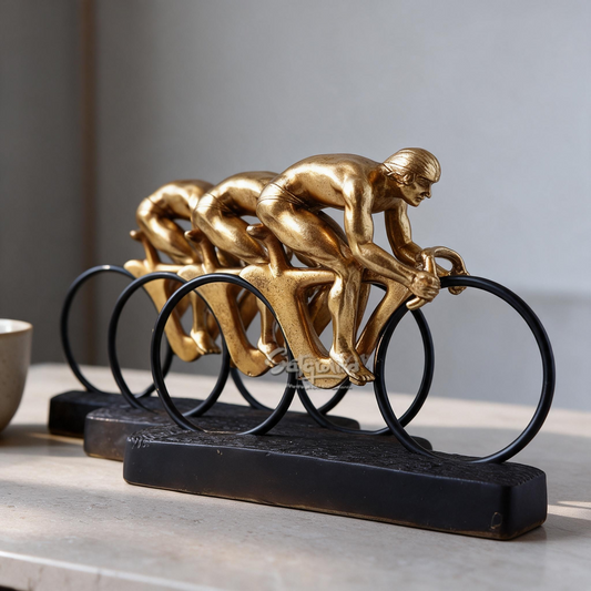 Metallic Bicycle Race Table Top Décor By Satguru's