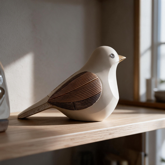 Earthy Elegance Bird Sculpture By Satguru's