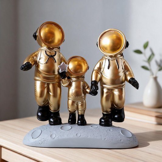 Golden Astronaut Family By Satguru's