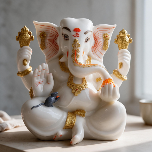 Appu Ganesha ( White ) By Satguru's