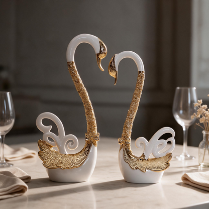 Swan Couple By Satguru's