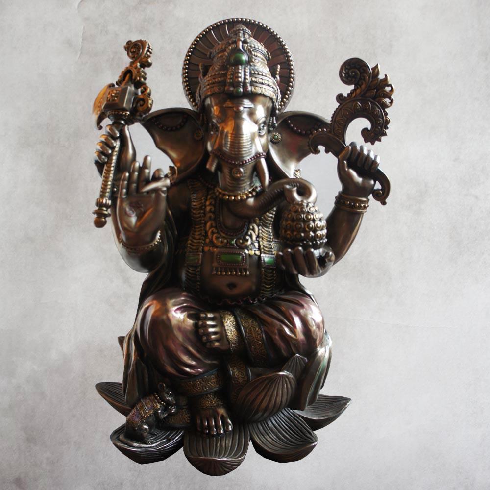 Metallic Finish Ganesha by Satgurus