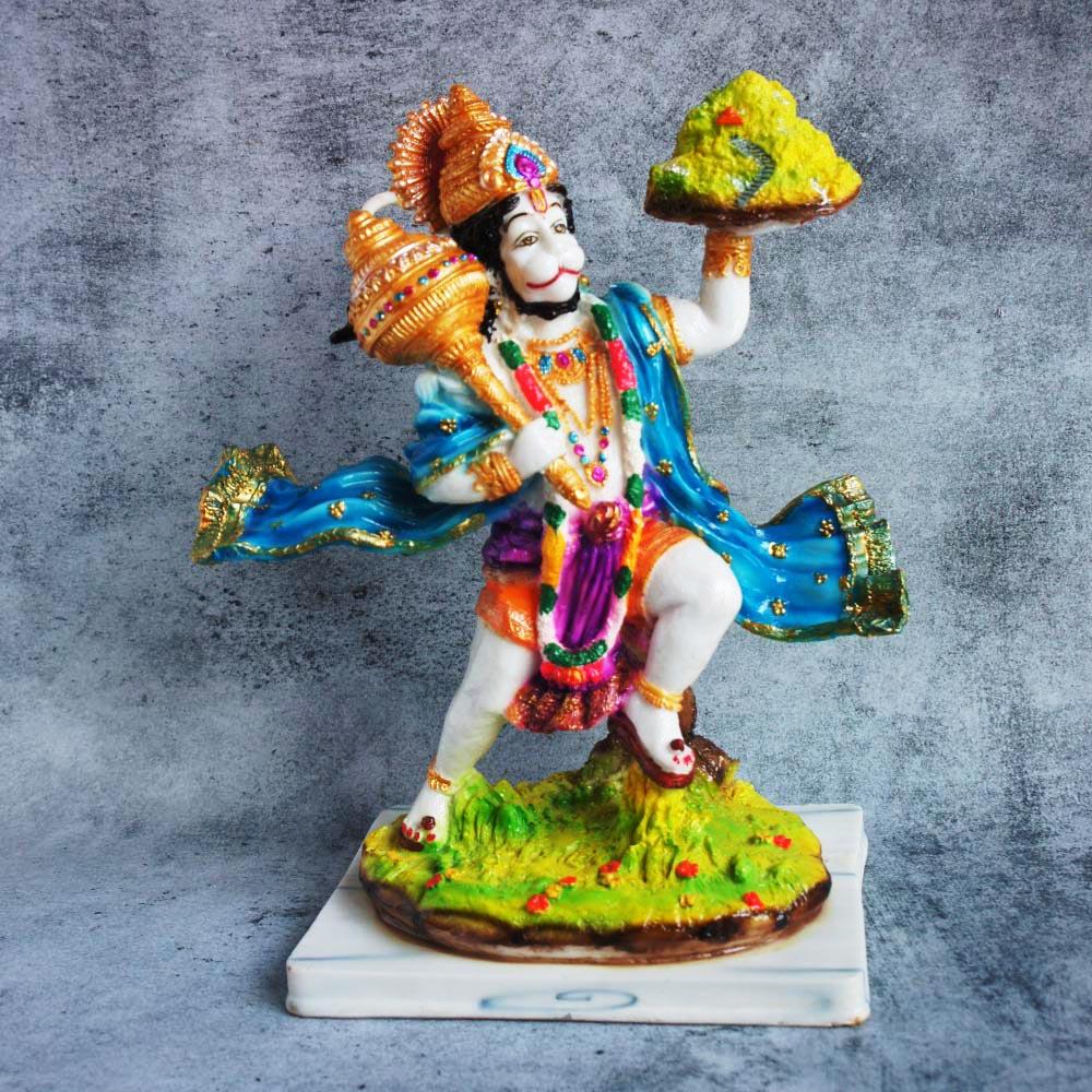 Hanuman Carrying Mountain by Satgurus