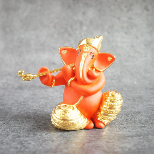 bansuri-ganesha-orange-gold-by-satgurus
